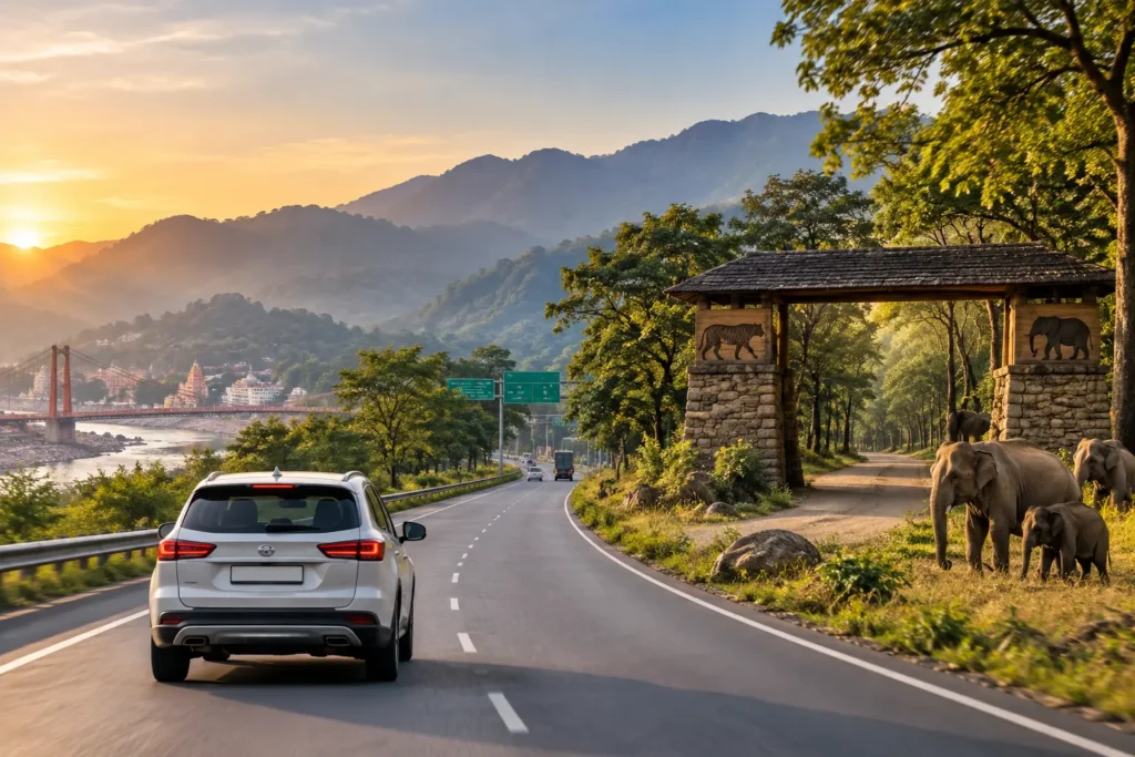 Rajaji National Park from Delhi