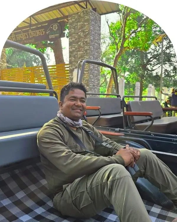 Veeru Negi, certified naturalist guide at Rajaji National Park